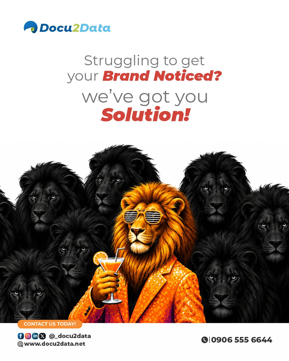 docu2data's tweet photo. Struggling to get your brand noticed in a crowded market?
Your audience is already on the move  the real question is, are they seeing your brand? https://t.co/odN0AdcQRk