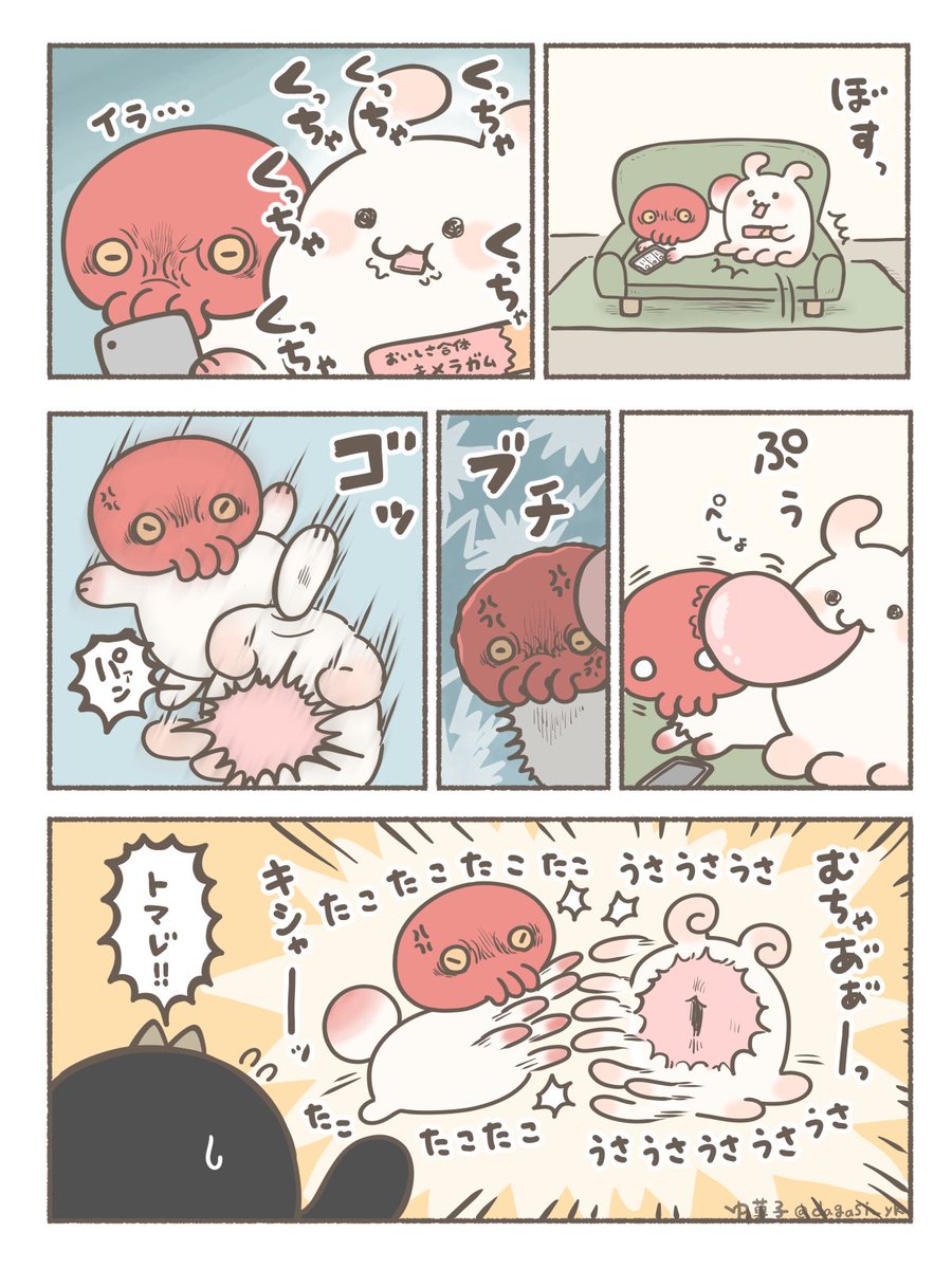 かわいいキメラ うさたことたこうさ(1/2) 