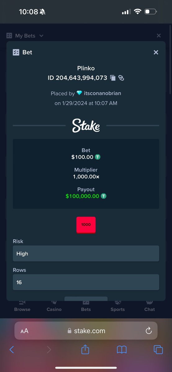 stavmpede's tweet photo. @ONEX_Stake Plinko used to be so goood but can’t hit like I used to anymore 🥲 https://t.co/GxihnuxGpl