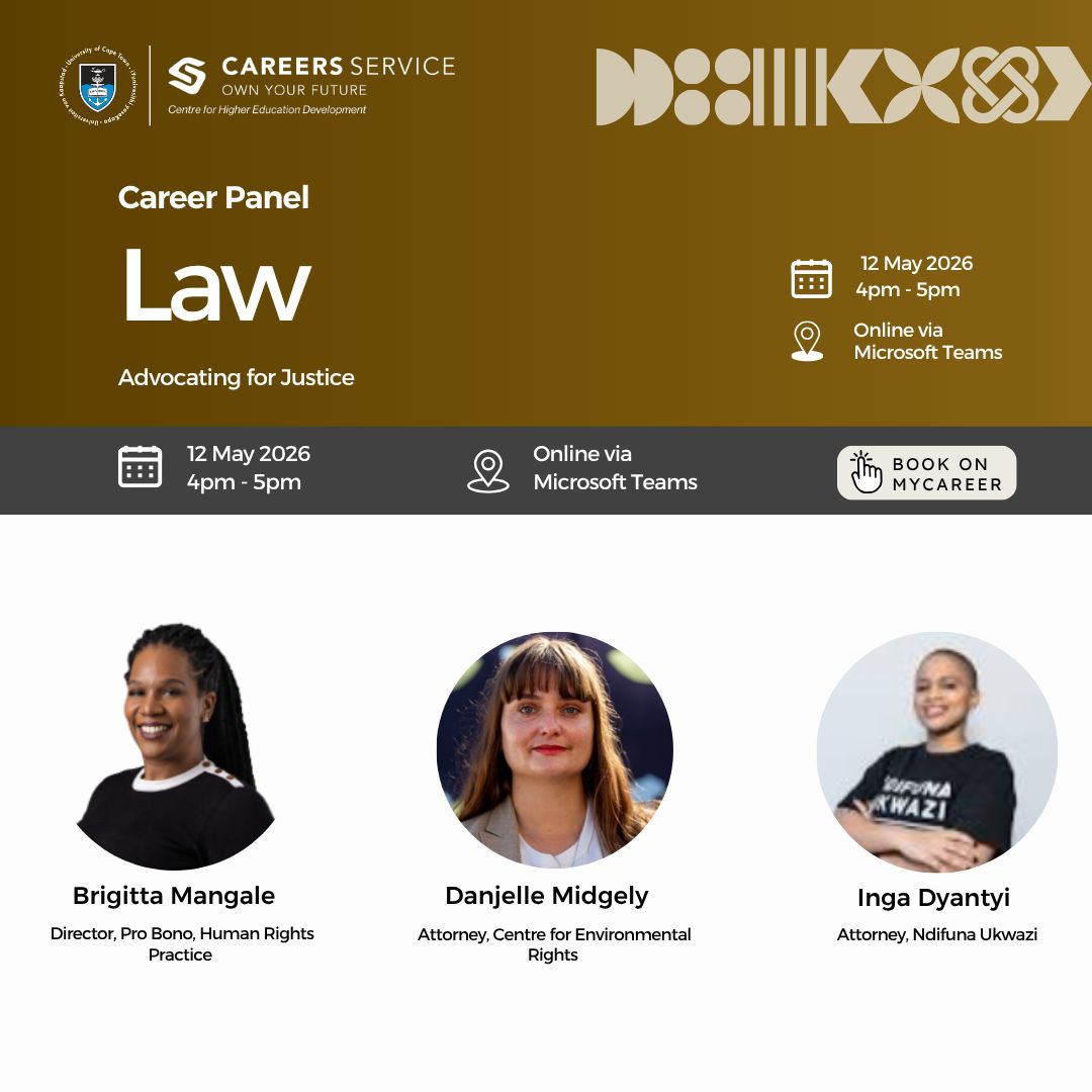 UCT Careers Service tweet media