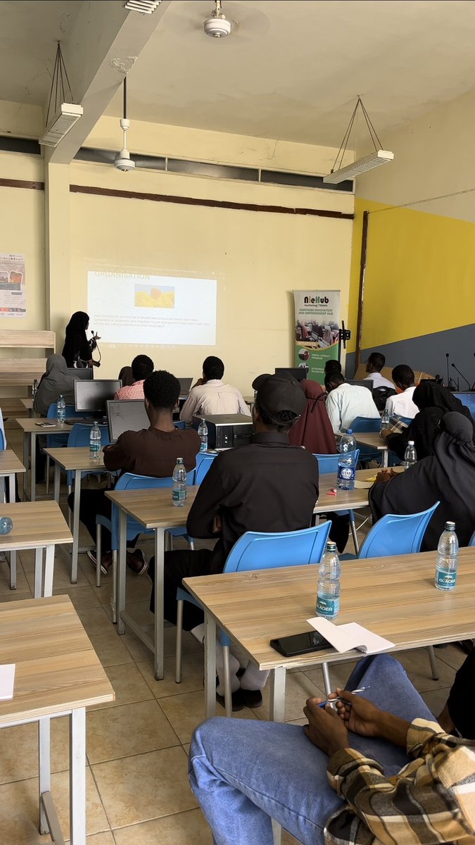 NIEhub's tweet photo. As AI conversations grow in major cities, communities in #Garissa should not be left behind

At #niehub, we believe young people in marginalized communities also deserve access to digital skills innovation and emerging technologies like AI. https://t.co/ZjKzt37oRl
