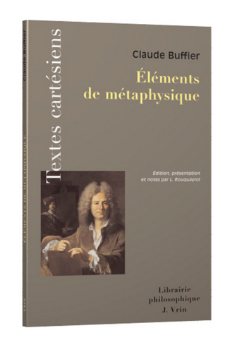 PhilosophieActu's tweet photo. Claude #Buffier, Éléments de métaphysique, Vrin
À paraître en mai 2026
🔸https://t.co/sCr5rdqWvc
via @Vrin_Librairie https://t.co/RHZusHD9LT