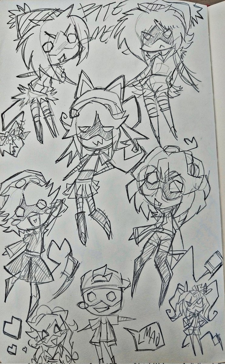 foxxodo's tweet photo. trying a new style https://t.co/QXhZLSP093