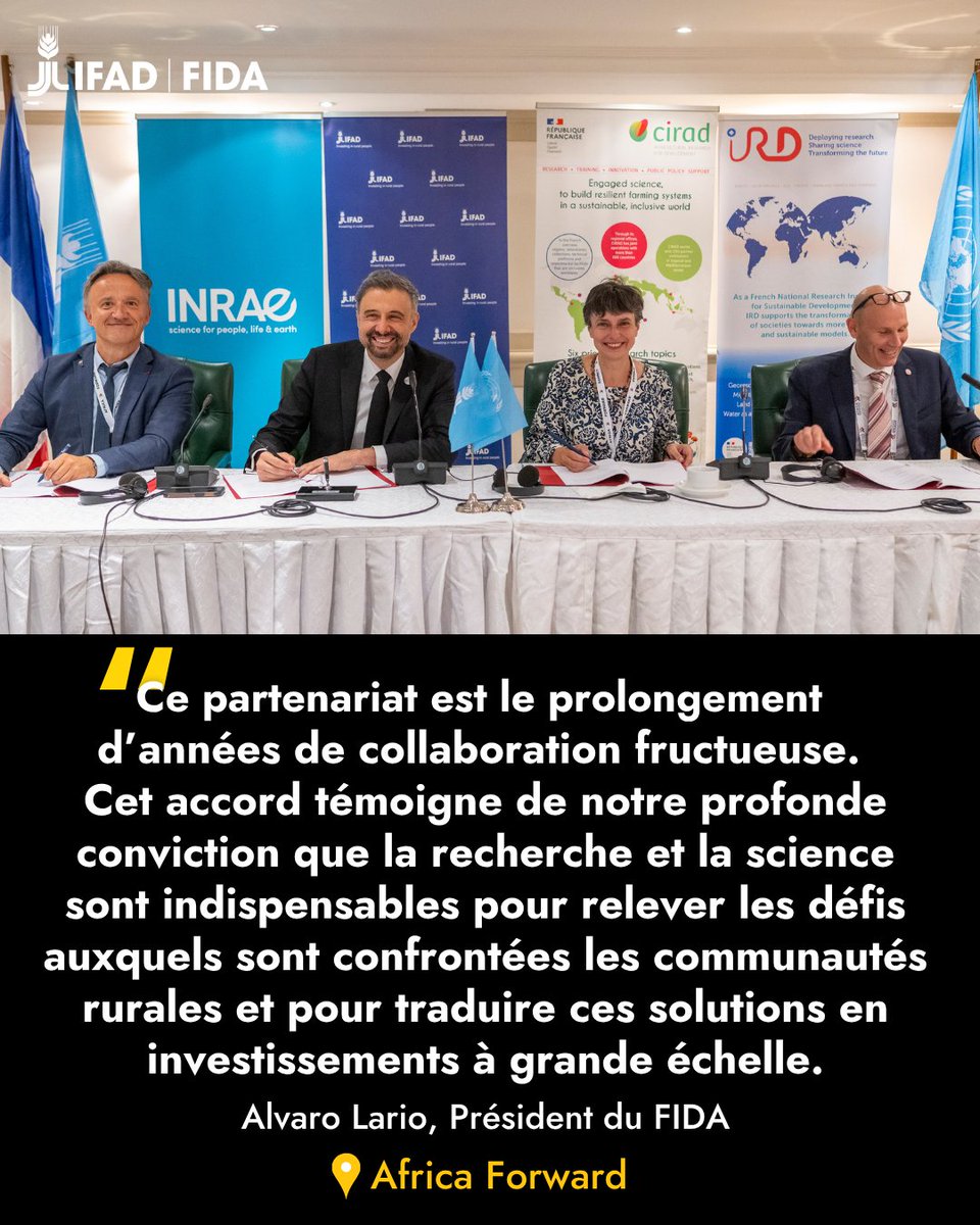 Fonds international de développement agricole tweet media