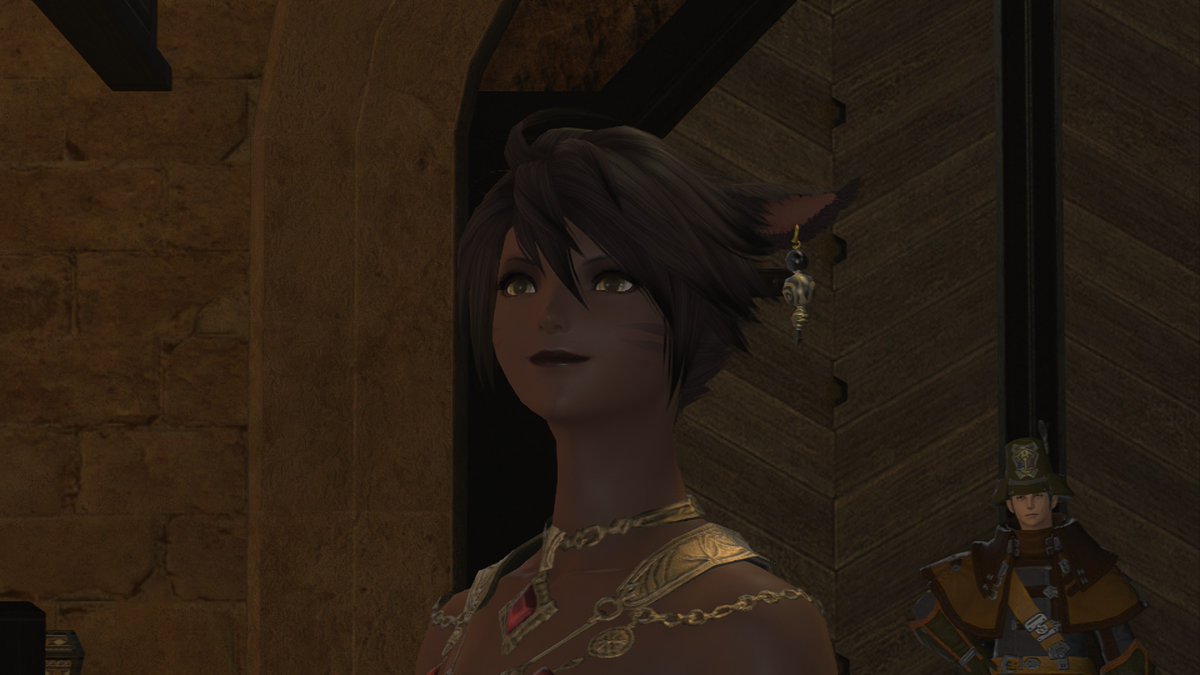 Nonafluid's tweet photo. @aaerueru I rarely see any dark skin Miqo'te's in game, so I had to contribute https://t.co/NM95uZlBS8