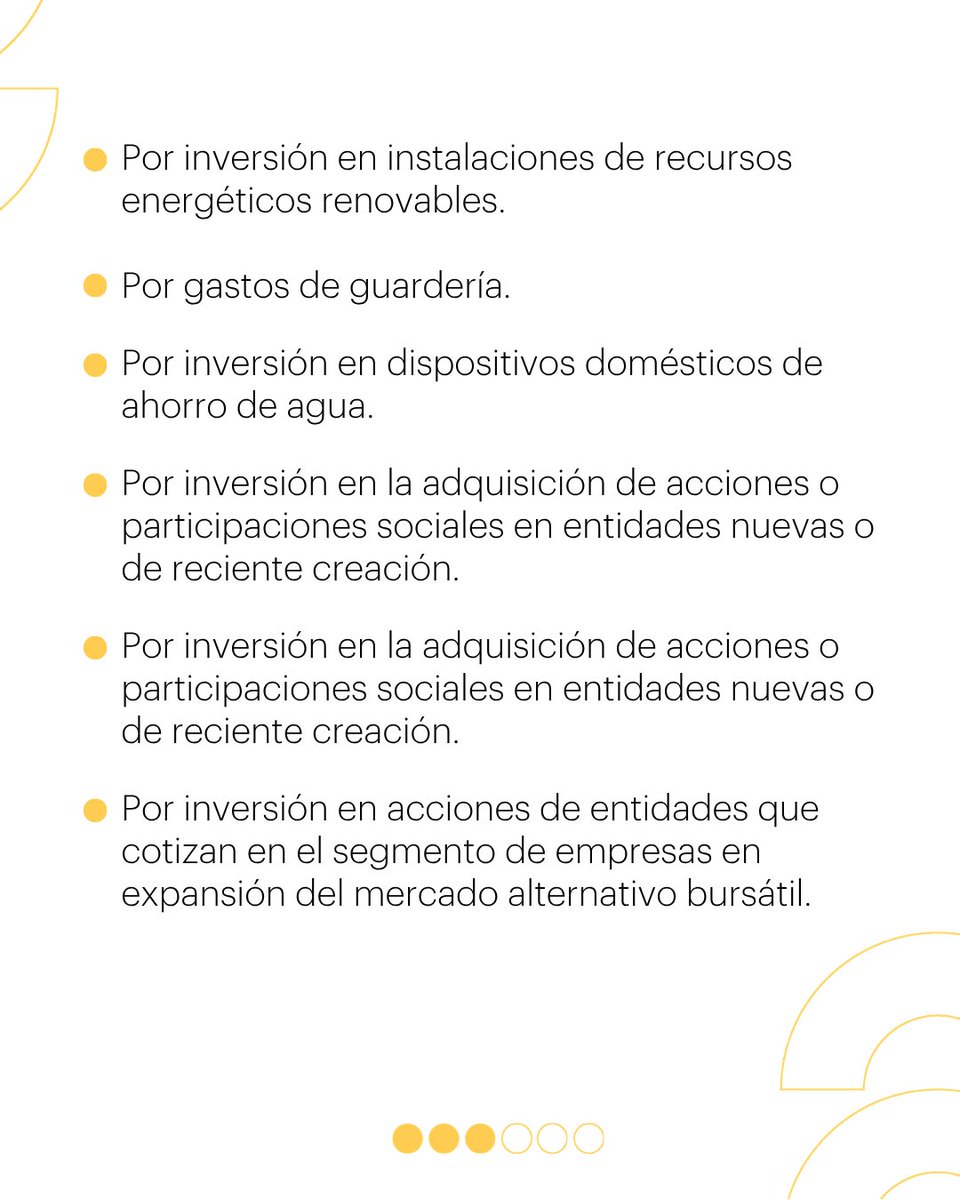 ATributaria_RM's tweet photo. Este año, puedes beneficiarte de nuevas deducciones, como los gastos en veterinario, salud ocular, deporte y mucho más. ✅ https://t.co/wflJDyftmA