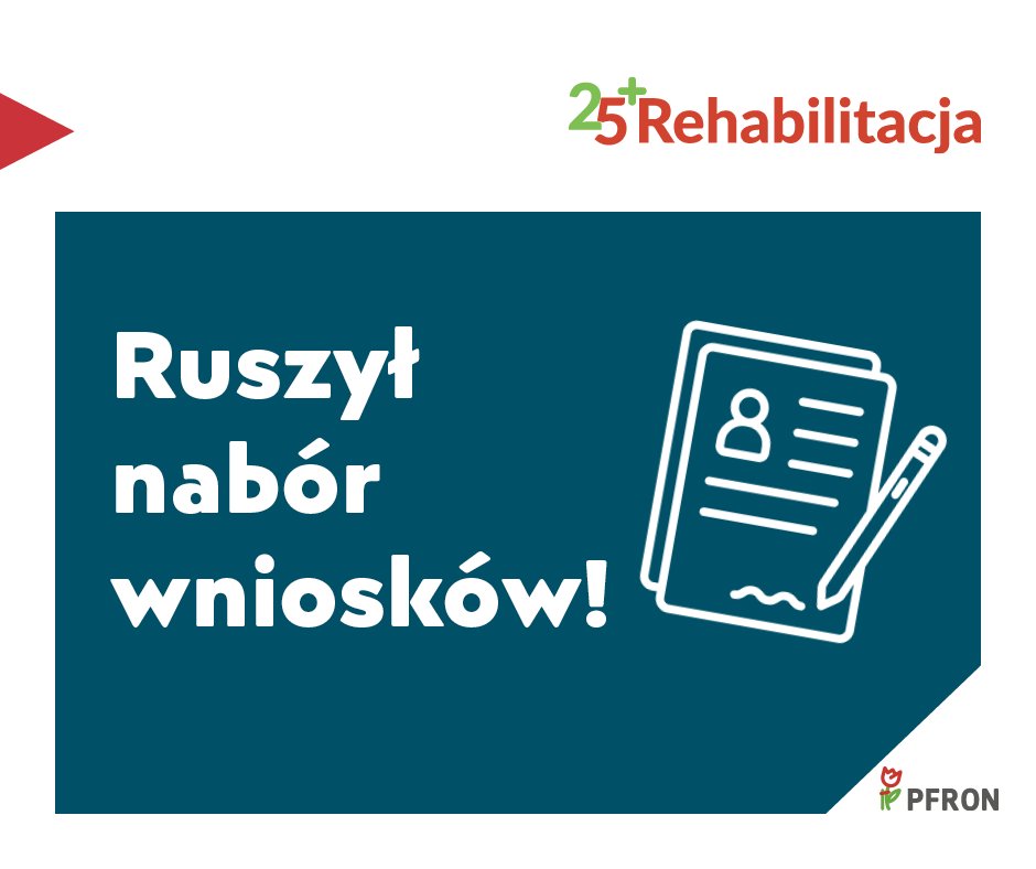 funduszpfron's tweet photo. 📢 Trwa nabór wniosków w programie #Rehabilitacja25plus na rok szkolny 2026/2027!

🏫 Prowadzisz placówkę edukacyjną i chcesz zapewnić swoim absolwentom ciągłość wsparcia po zakończeniu edukacji? Program Rehabilitacja 25 plus” to szansa na dofinansowanie działań dla dorosłych osób z niepełnosprawnością intelektualną (w tym sprzężoną), które ukończyły 25. rok życia i nie są zatrudnione ani objęte wsparciem w innych placówkach dziennej aktywności (np. WTZ czy ŚDS).

💰 Co zyskujesz?
W roku szkolnym 2026/2027 stawka osobowa na jednego beneficjenta wyniesie 3 807,00 zł miesięcznie.

Na co można przeznaczyć środki?
✅ Całodzienne usługi opiekuńcze i pielęgnacyjne.
✅ Aktywizację fizyczną, intelektualną oraz społeczną.
✅ Zajęcia terapeutyczne i usprawniające.
✅ Wsparcie psychologiczne oraz transport.
✅ Działania aktywizujące zawodowo.

Kto może złożyć wniosek?
Podmioty prowadzące:
▪️Ośrodki rehabilitacyjno-edukacyjno-wychowawcze (OREW),
▪️Ośrodki rewalidacyjno-wychowawcze (ORW),
▪️Szkoły specjalne przysposabiające do pracy (SPdP),
▪️Inne placówki edukacyjne wspierające osoby z niepełnosprawnościami.

Więcej szczegółów oraz dokumenty do pobrania znajdziesz na naszej stronie:
🔗 https://t.co/zWd3CEpopc
