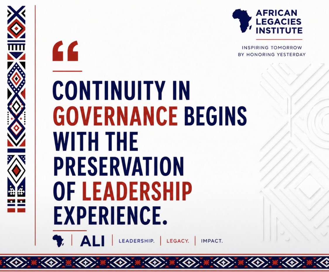 AfricanLgacies's tweet photo. Power is visible.
Impact is not always immediate.

The distinction matters.

Leadership is not defined by what is held, but by what continues to move forward long after decisions are made.

Sustained impact is the real measure.

#AfricanLegacies https://t.co/QtFZum05jk