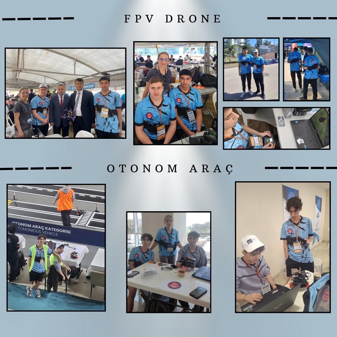 KGMTAL's tweet photo. 18. Uluslararası MEB Robot Yarışması'na 4 kategoride katılan Bilişim öğrencilerimizi ve öğretmenlerimizi tebrik ederiz. 🚀Destekleri için İbrahim Polat’a ve BC Beton’a teşekkürler.

#MaarifinKalbindeMarifetliGençlik
@tcmeb @Yusuf__Tekin @istanbulilmem @MucahitYentur @tcmeb_mtegm https://t.co/lR4ABUyVTr