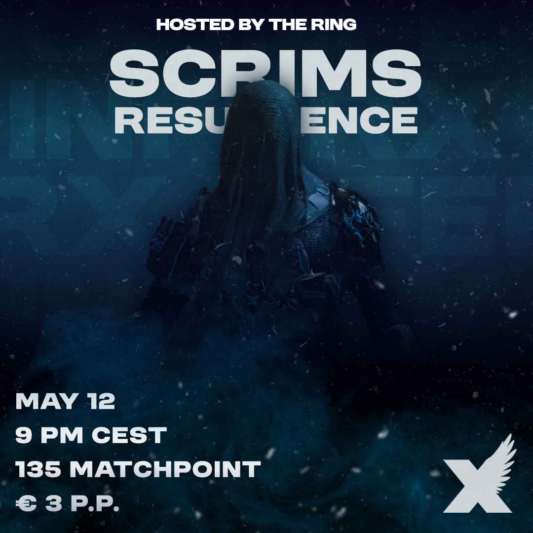 theringtourneys's tweet photo. ALL SKILLS TUESDAY SCRIMS

Date: May 12
Time: 9PM CEST (8PM UK)
Format: 135 Matchpoint
Entry: €3 per player (€9 per team) 
Sign up here: ⁠https://t.co/706nxpvHo9 https://t.co/MUZlCZcOfE