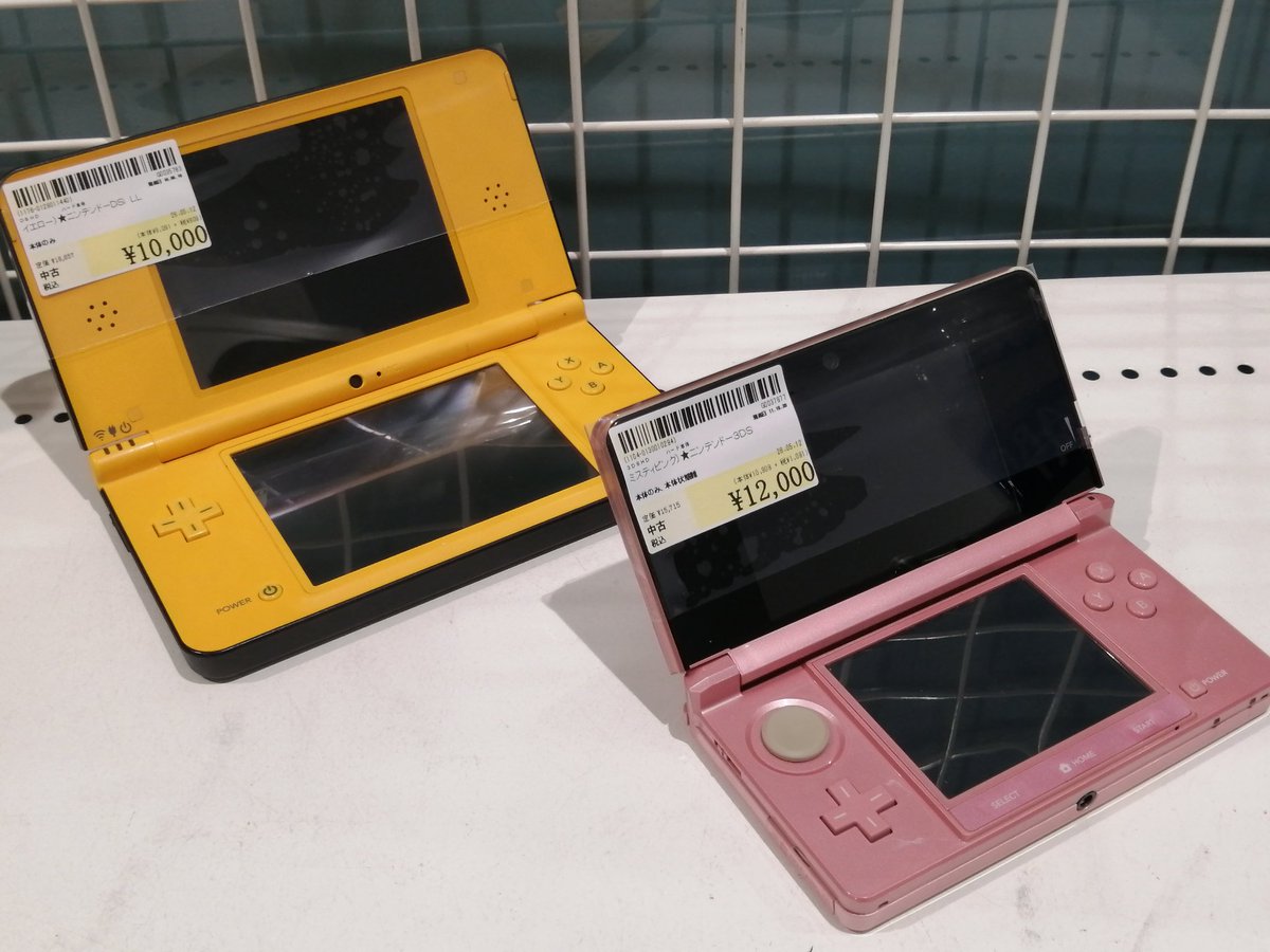 3DS、DSi LL入荷いたしました！ いろんなソフトも販売中です！ ご来店