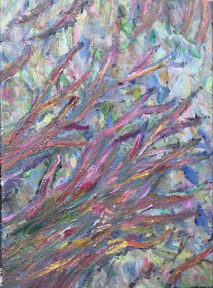 風景画 久々に自分の感情が入っていない心を無にした素直な海の風景画が完成