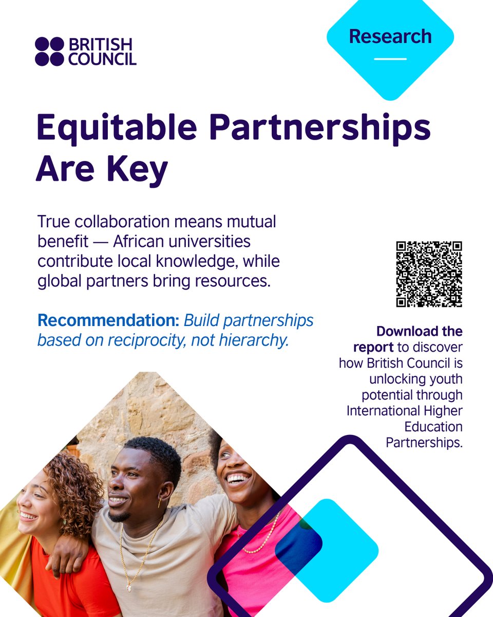 zaBritish's tweet photo. Over half of African youth are undereducated. Nearly a third lack the skills employers need. Our research looks at what international university partnerships can do about it. 👉 https://t.co/ddDedghhoY 

#BCSSACE #AfricanYouth https://t.co/oFaDPqFi4Z