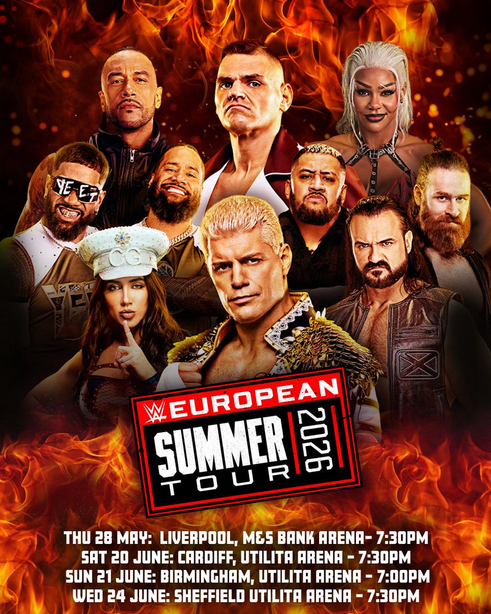 WWE UK & Ireland tweet media