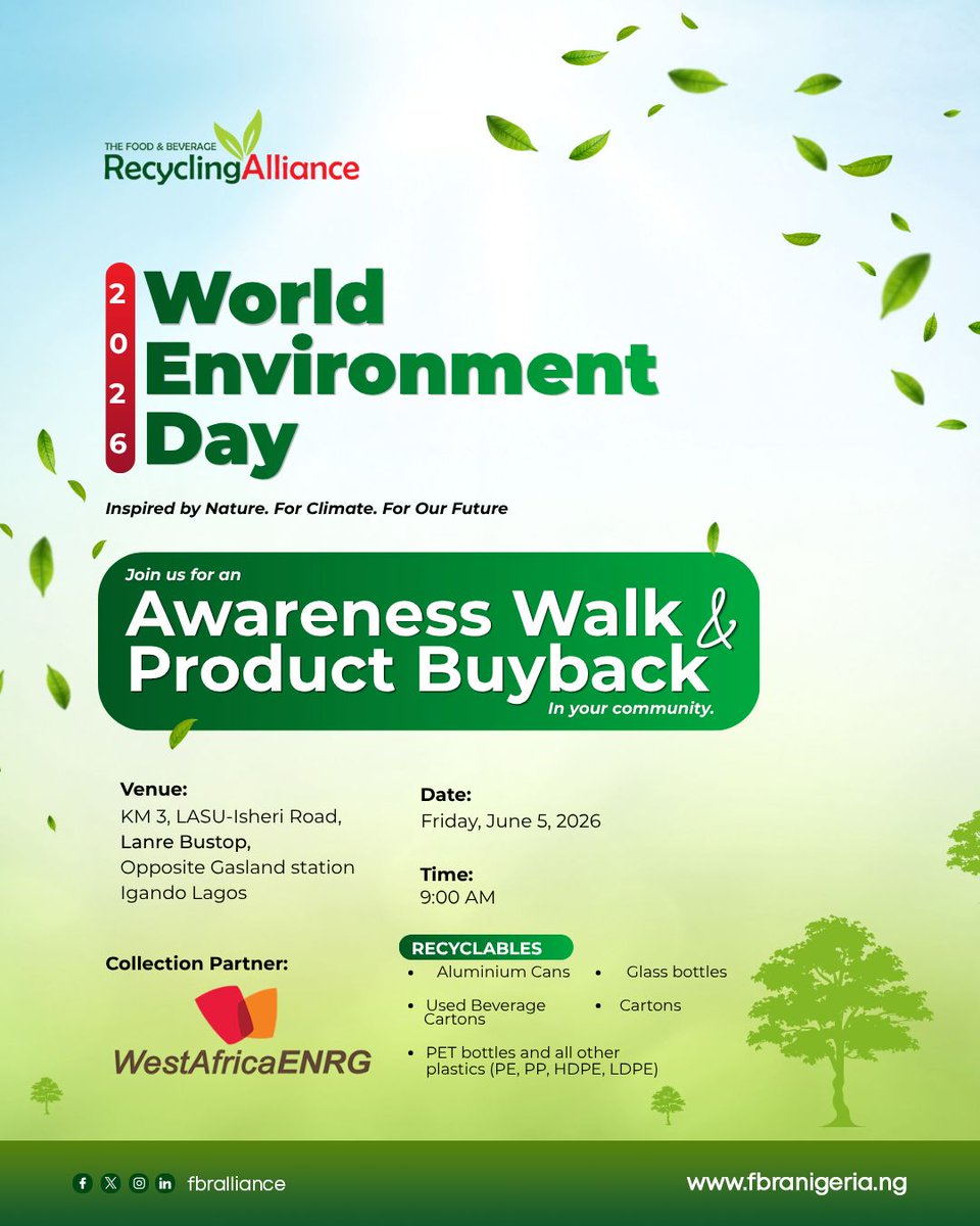 Food & Beverage Recycling Alliance tweet media