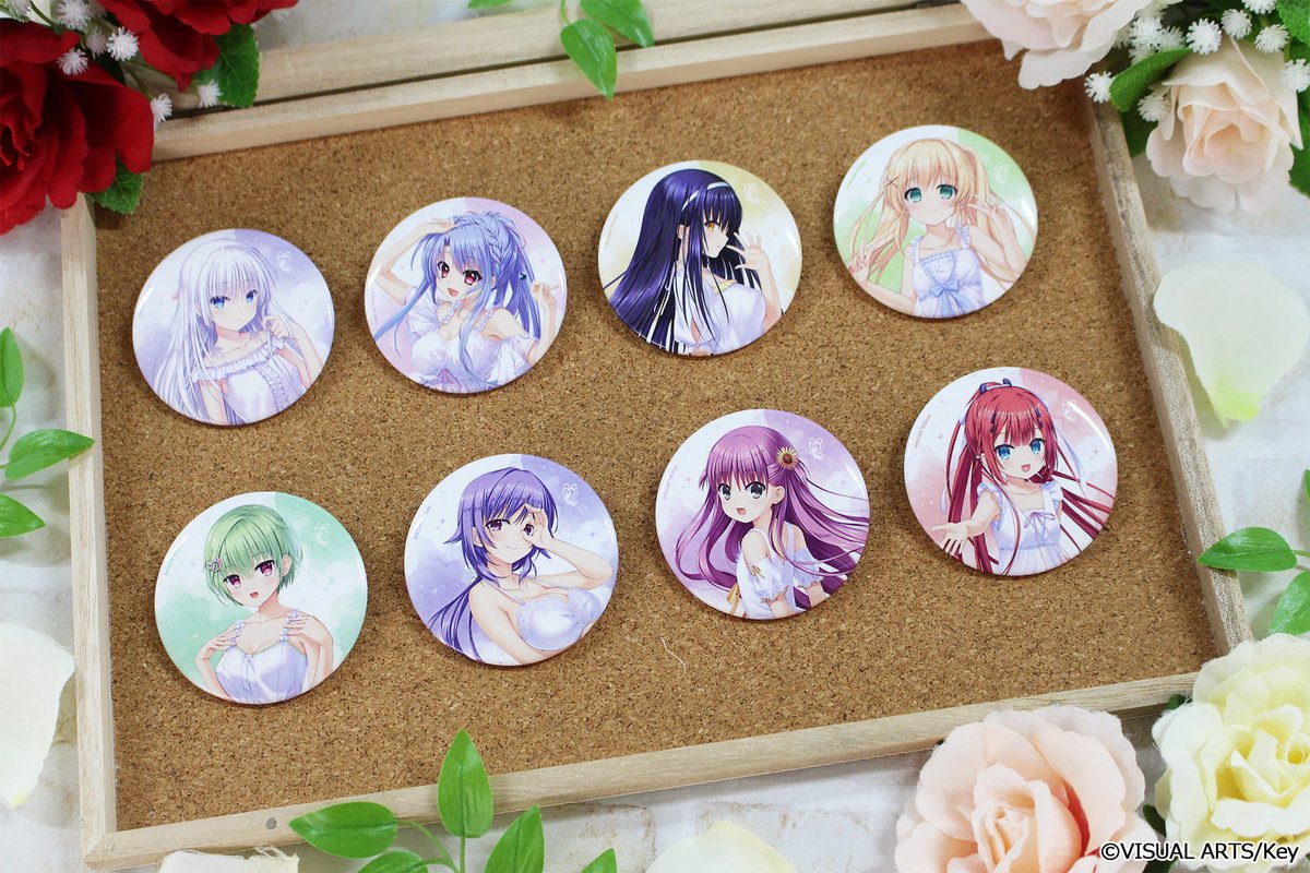 l*s様 Summer Pockets プリロール 缶バッジ 好評予約受付中！／ 『Summer Pockets REFLECTION BLUE