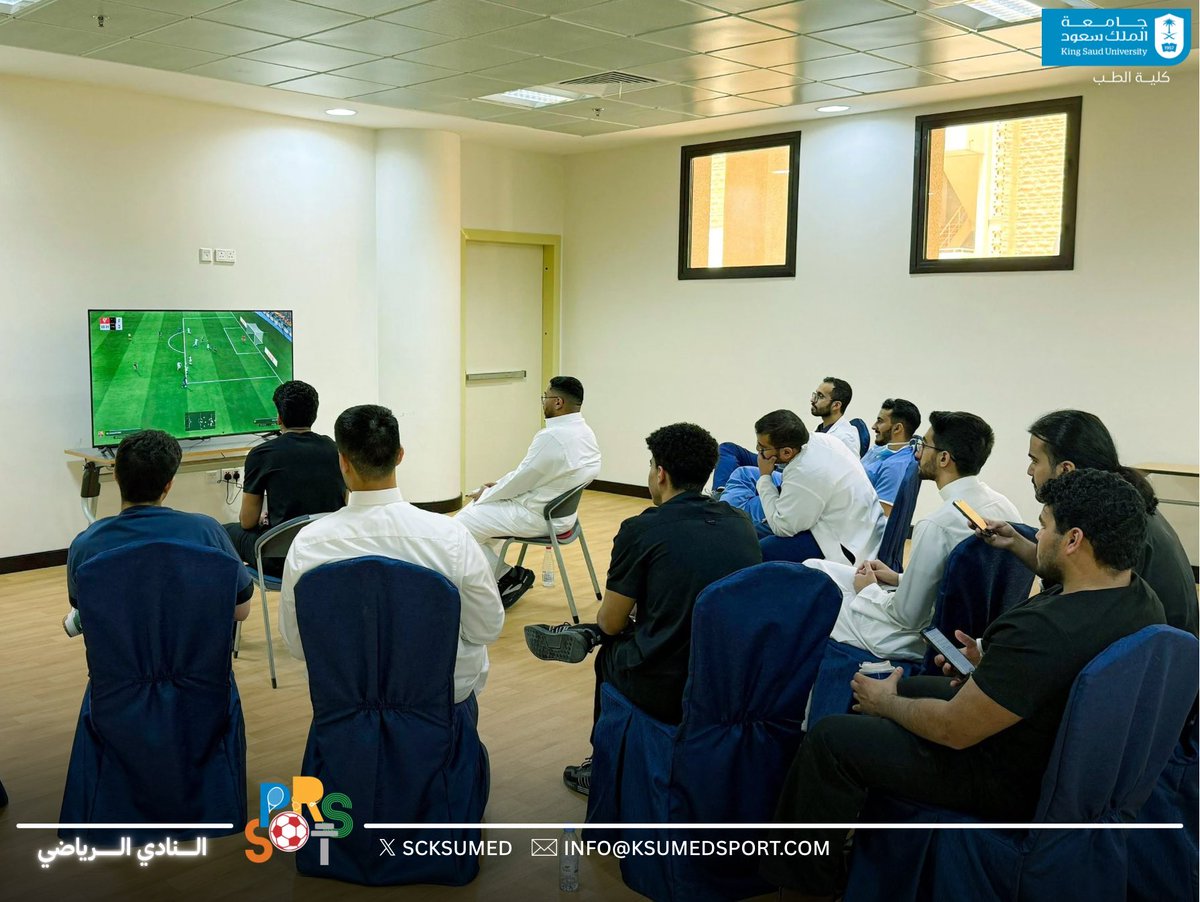 SCKSUMED's tweet photo. اختتم النادي الرياضي في #كلية_الطب بطولة FC26 🎮🏆، وسط أجواء تنافسية وحماسية بين المشاركين.
وجاءت نتائج البطولة على النحو الآتي:
🥇 عبدالله الربيعة  
🥈 سلطان بن جديد  
🥉 فيصل العويرضي  
🥉 خالد باعبدالله  
#جامعة_الملك_سعود https://t.co/ULNpIDEwWH