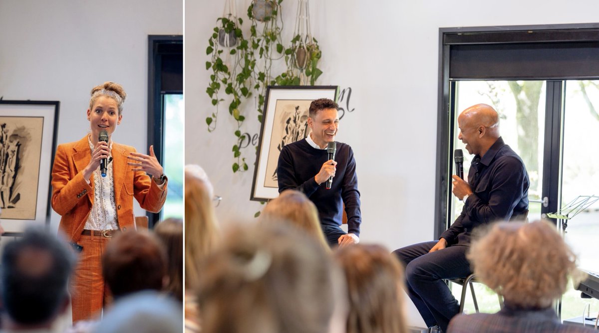 studiozeitgeist's tweet photo. Emma Hafkamp lanceerde haar boek 'Spijtvrij ondernemen - Wat je pas leert over succes als het bijna te laat is' en @faridtabarki had het genoegen om de master of ceremony te mogen zijn 😍 

Met prachtige soul&amp;jazz, Marscha Krouwel, Stella de Jager en @HumbertoTan
.
Lees dat boek! https://t.co/lYXgPW7jGs