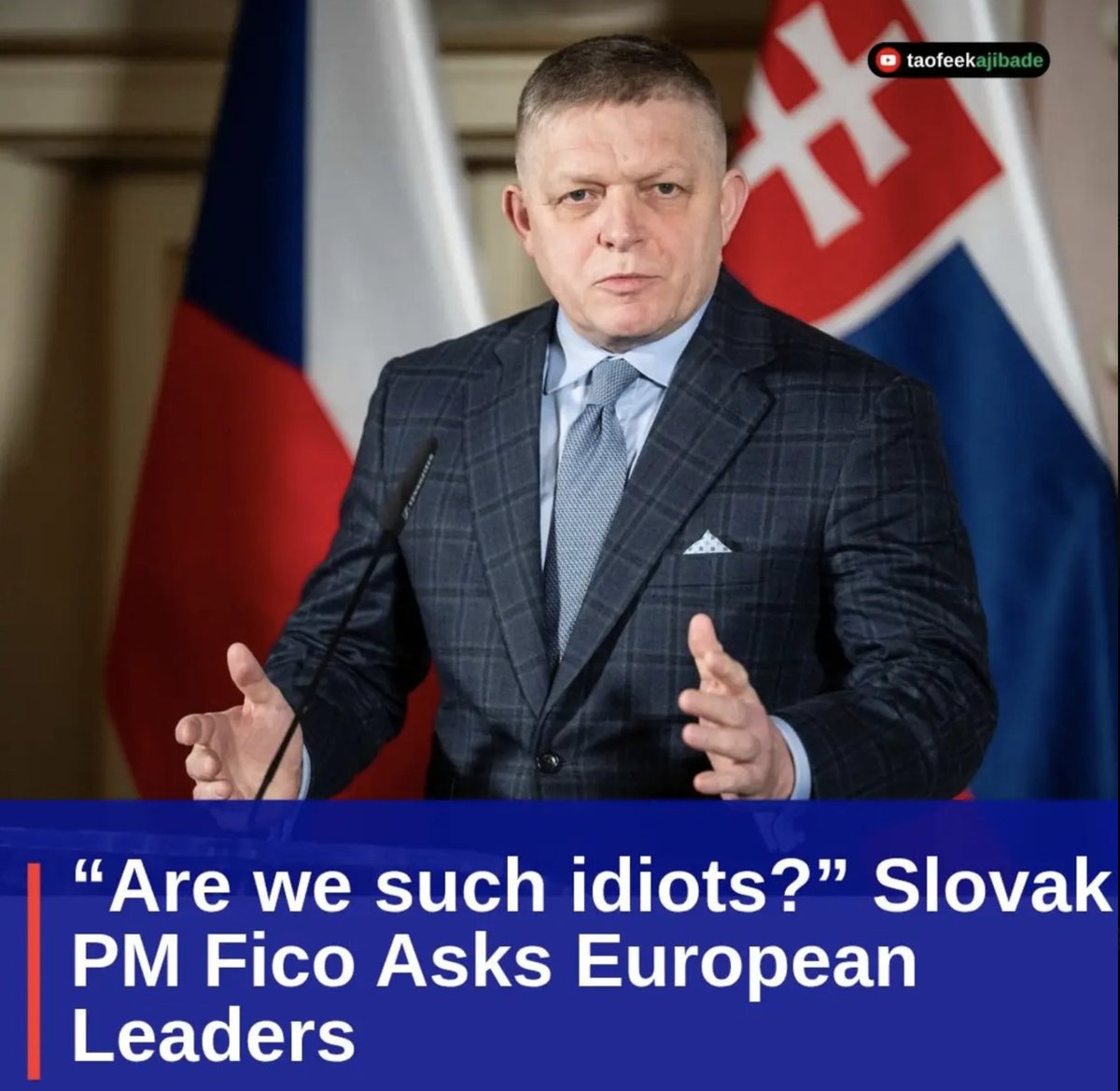 Wieder einmal ist es Robert Fico, der ausspricht, was in der EU jeder weiß: „Die Russen werden die Amerikaner zu Marktpreisen mit Gas und Öl beliefern. Und die Amerikaner werden es dann mit einem enormen Profitaufschlag an uns verkaufen. Kann es wirklich sein, dass wir so blöd