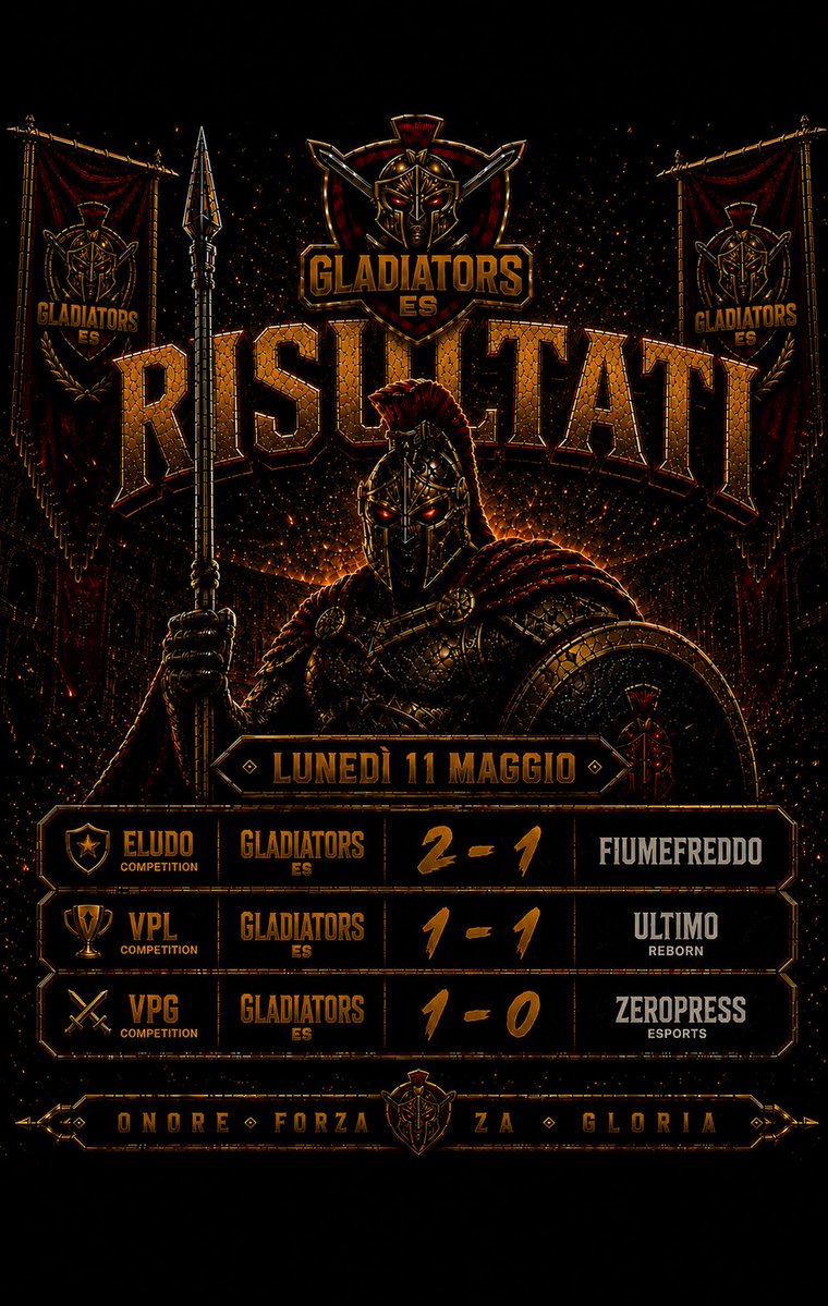 GladiatorsES tweet media