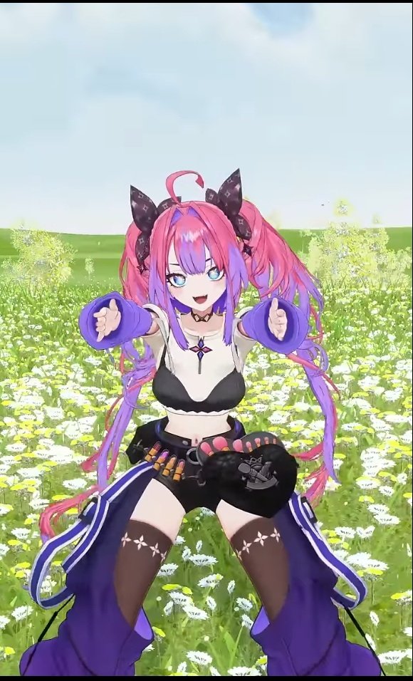 ヴィヴィちゃんが踊るバーチャル大分動きキレキレで凄い！！！合間の