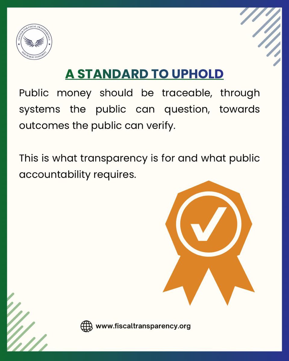 Center for Fiscal Transparency & Public Integrity tweet media