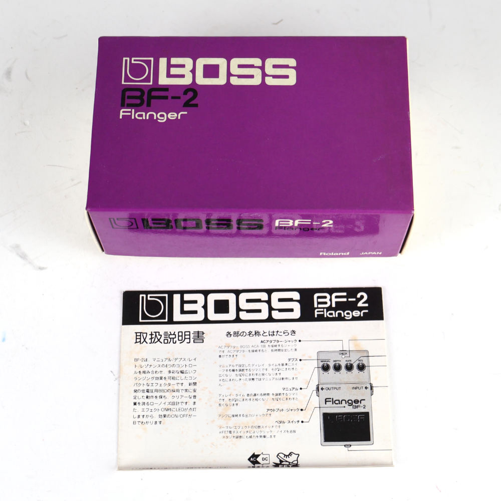 中古入荷🎸】フランジャー BOSS BF-2 Flanger Made in Japan ボス