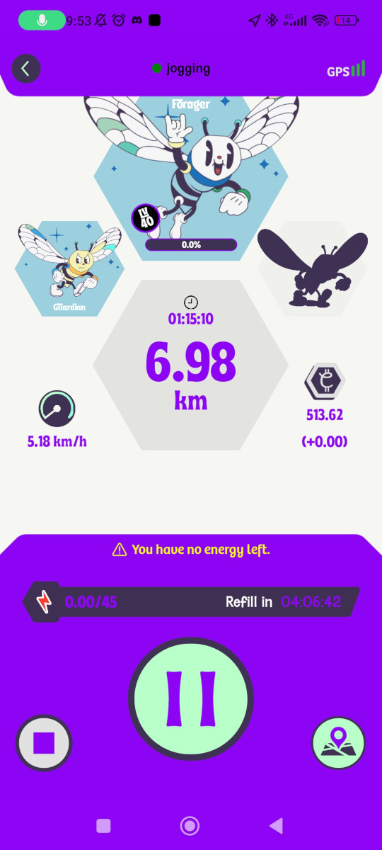 neocyclopi's tweet photo. One @The_Life_Bomb🌱 #Walk More
⚡️45 Energies #M2E🚶🏃
🪙 Daily Earnings: 513.62 $CATKN 🐝
✅ Guardian Bonus Enabled
🚶 > 7km for #ProgressOfTheWeek & #SeasonPass Weekly Challenge
#TLBLover❤️ #SOL https://t.co/XXD8bM1stR