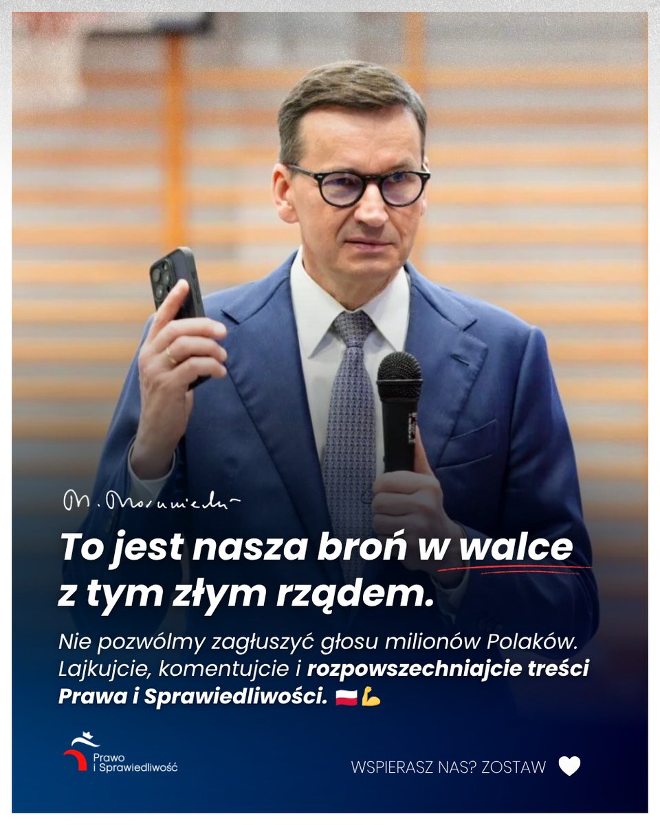 Mateusz Morawiecki tweet media