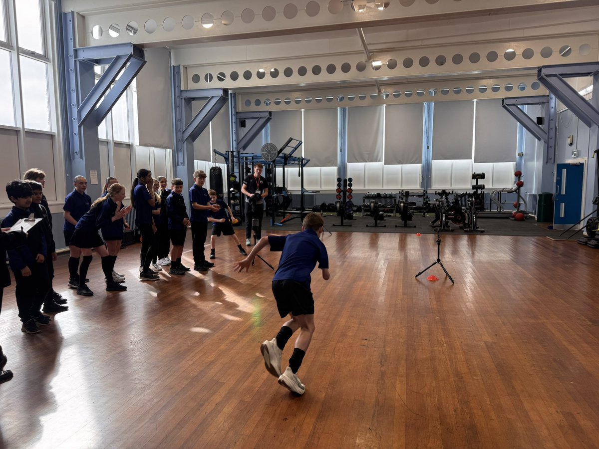 ManorCroft_PE's tweet photo. Movement IQ are in the academy today working with Y7 as part of our Delta Sporting Pathways. Top of the range tech is being used to identify hidden sporting talent 🏆

#TeamMCA
@DeltaManorCroft https://t.co/9sJ5w3KxVB