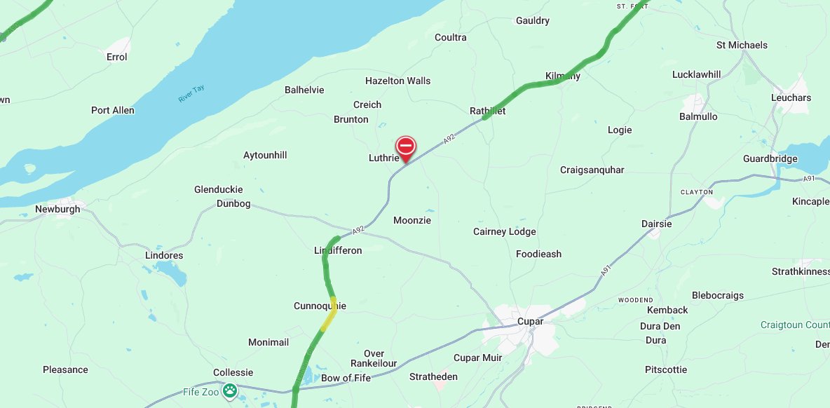 Traffic Scotland tweet media
