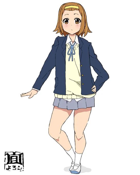 田井中は立ってるだけで様になる #けいおん #K_ON