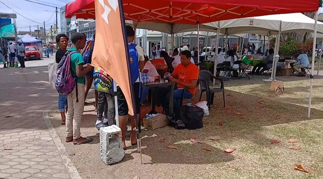 vmedcorps's tweet photo. The VMC St Lucia, in partnership with the Ministry of Health and Acado Pharmaceuticals, reached 5,000 residents in Castries through a major medical outreach providing BP &amp; glucose checks, BMI assessments, health education, counseling, and more.

#Medicalmissions
 #vmcorps https://t.co/QwQHcUjYTo