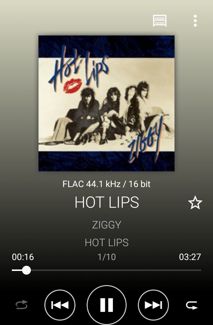 今日のウォーキング BGMは ZIGGYのHot Lips Ted NugentのCat Scratch