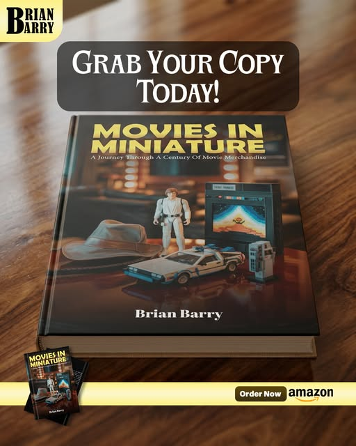 barry80842's tweet photo. "Don't miss the ultimate guide to movie merchandise history. Order Movies In Miniature now — link in bio!
https://t.co/nA4jajrcuS
https://t.co/WXnXrtk6l1
#MoviesInMiniature #BuyTheBook #MovieFans #CollectiblesBook" https://t.co/LO58vexJNp