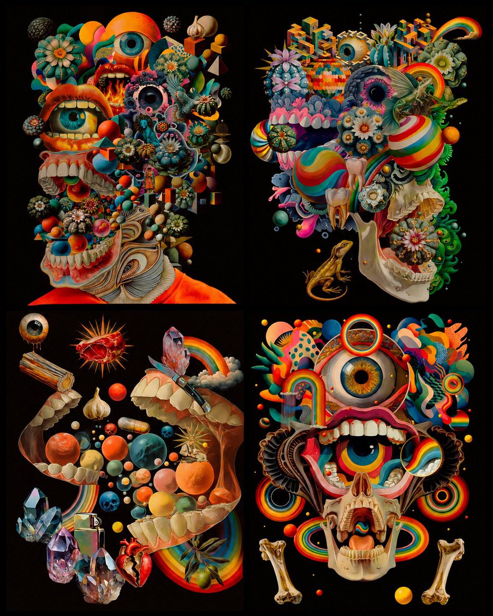 Laprisamata1's tweet photo. Four recent works from my studio.
Built against the speed of the feed. https://t.co/2z692xtKSE
