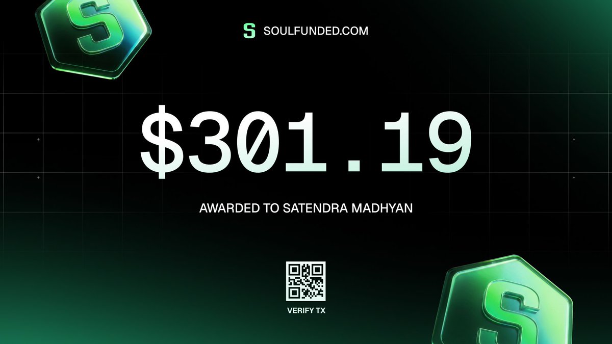 SoulFunded's tweet photo. This is what succes at Soulfunded looks like✨
Are you next? 😎 https://t.co/ScEgpdpXpu
