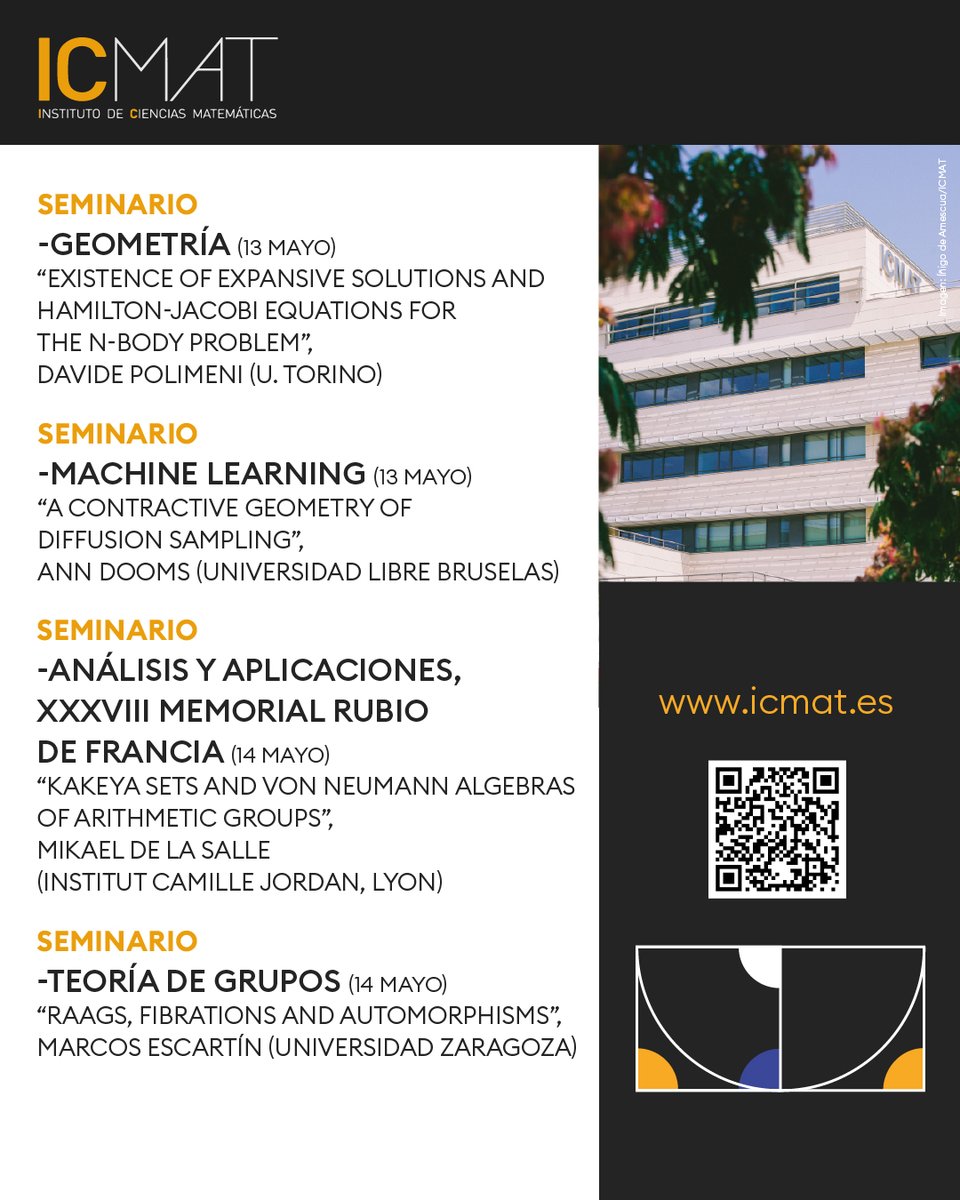 Inst. de Cc. Matemáticas tweet media