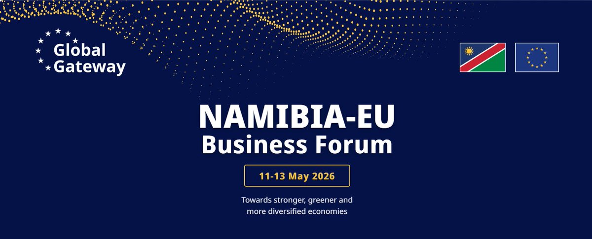 TSXV_NGC's tweet photo. Northern is attending the Namibia–EU Business Forum 2026 in Windhoek this week. The conference brings together government &amp; private sector leaders, development institutions and financiers to advance trade, investment, and partnership between Namibia and the European Union. https://t.co/CHklgIm78P