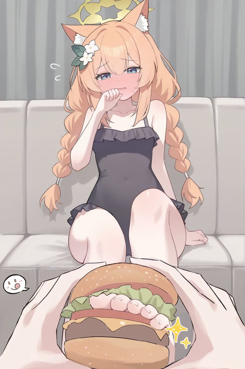 「先生…それ、本当に食べるの…？」

#ブルアカ