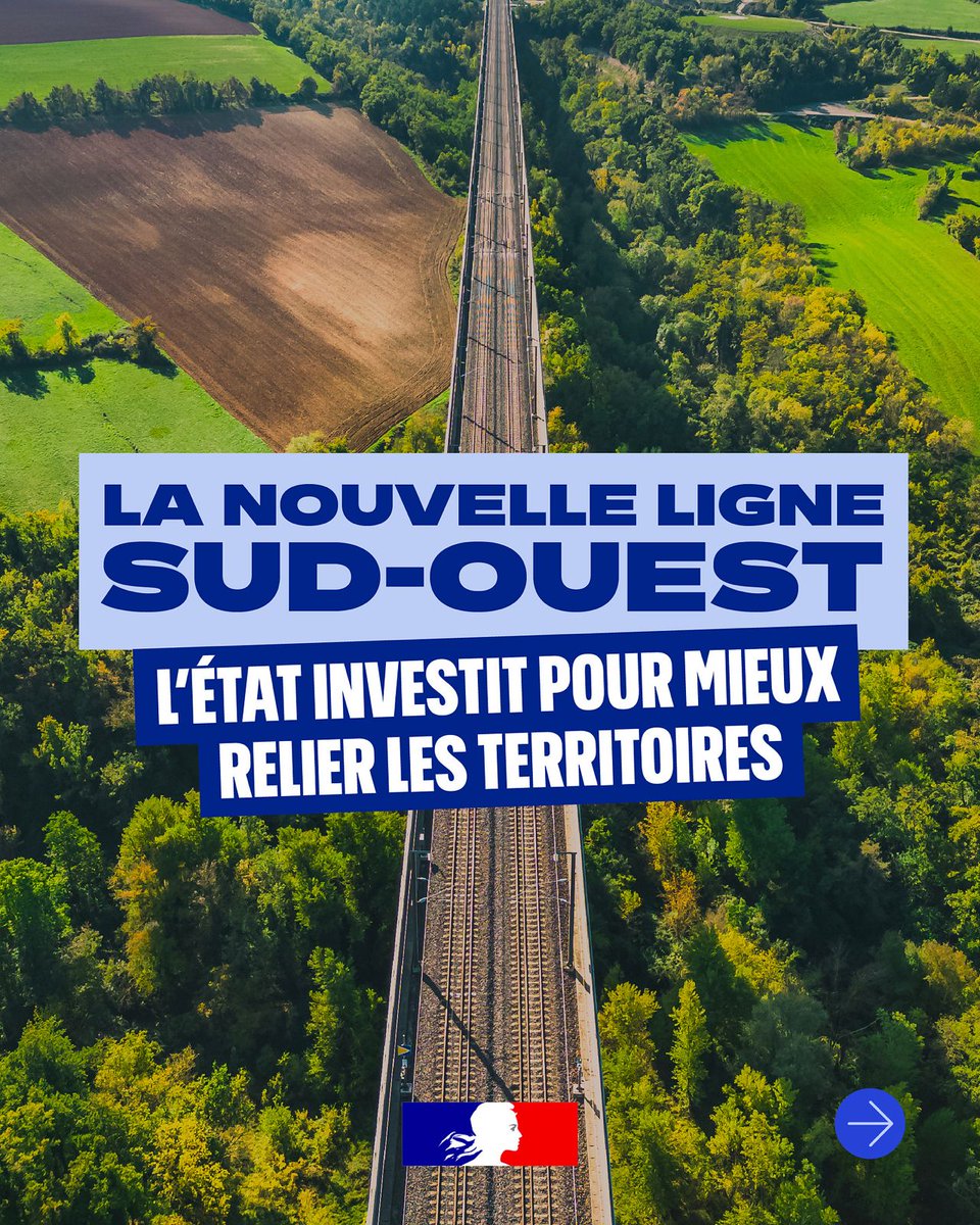 Image de Préfète de la Nouvelle-Aquitaine et de la Gironde - #LNSO 🚆 | La Nouvelle Ligne Sud-Ouest :
L'État investit pour mieux relier les territoires.

En savo