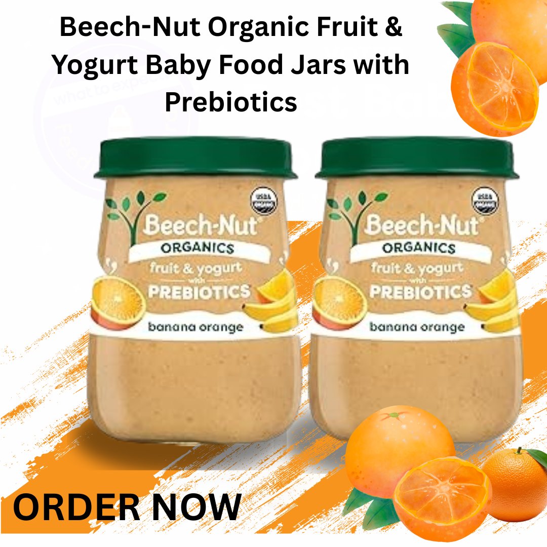 mstmoni688's tweet photo. Beech-Nut Organic Fruit &amp; Yogurt Baby Food Jars with Prebiotics
#babyfood #babyalíen 
link : https://t.co/nByDAbPHv5 https://t.co/WfkxLDoaNc