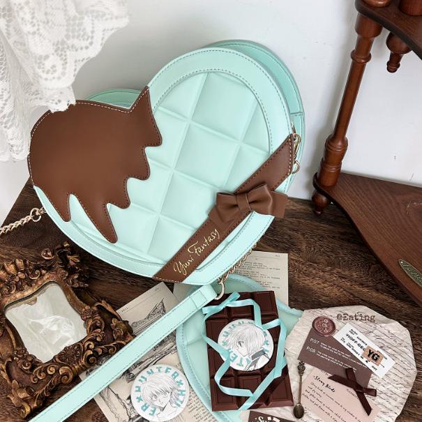 【新品】チョコレート 痛バッグ チョコミント ゆめかわガール💖（公式） on X: 