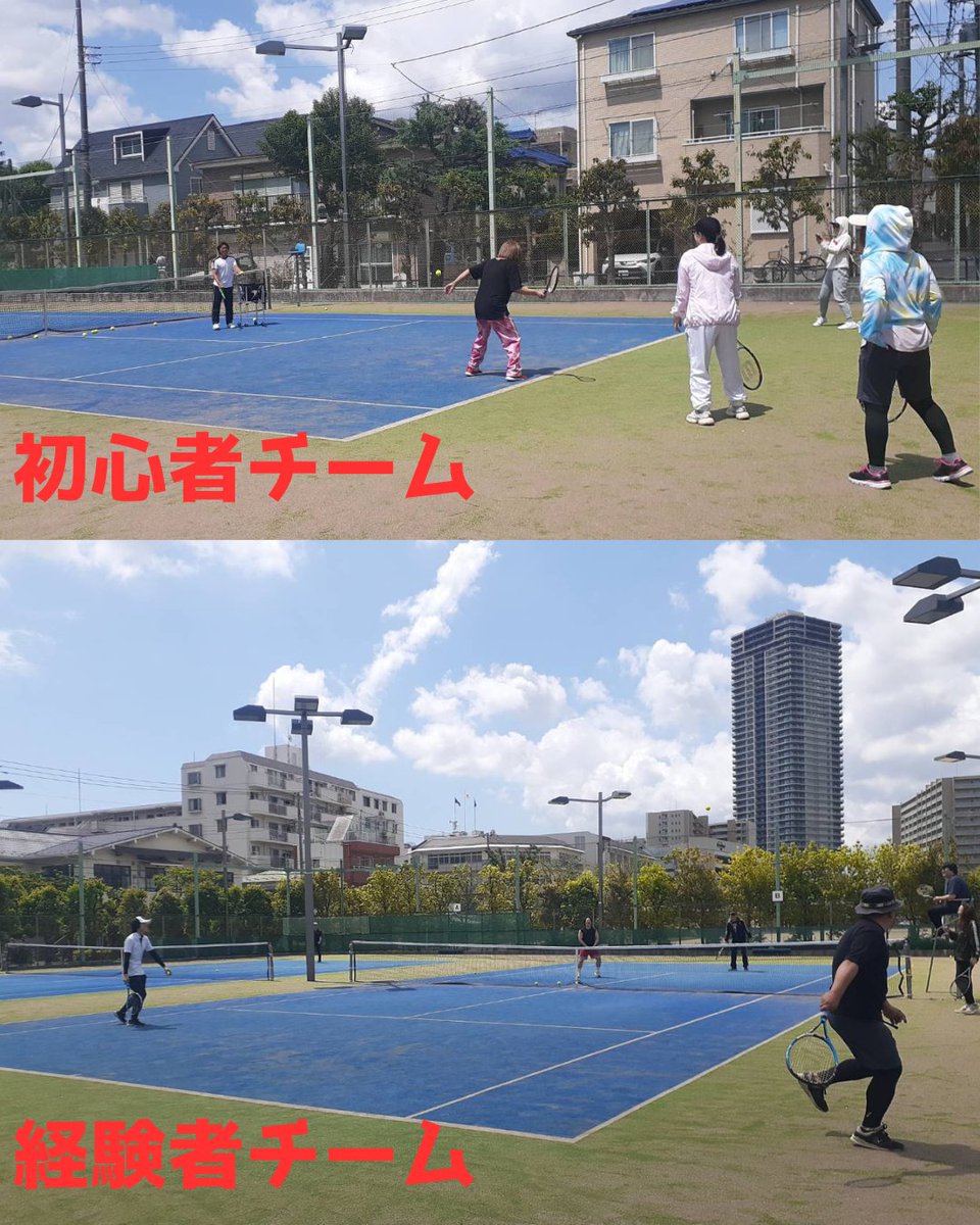 100square_staff's tweet photo. 社内レク～テニス大会開催～  普段の仕事中とはまた違った表情が見られて、笑いあり、真剣勝負ありの楽しい時間♪    午後からはハンドレッドのお仕事！  
#社内レク #テニス大会 #リフレッシュ #楽しい時間 #秋葉原ハンドレッド https://t.co/gwqpfr7yvK