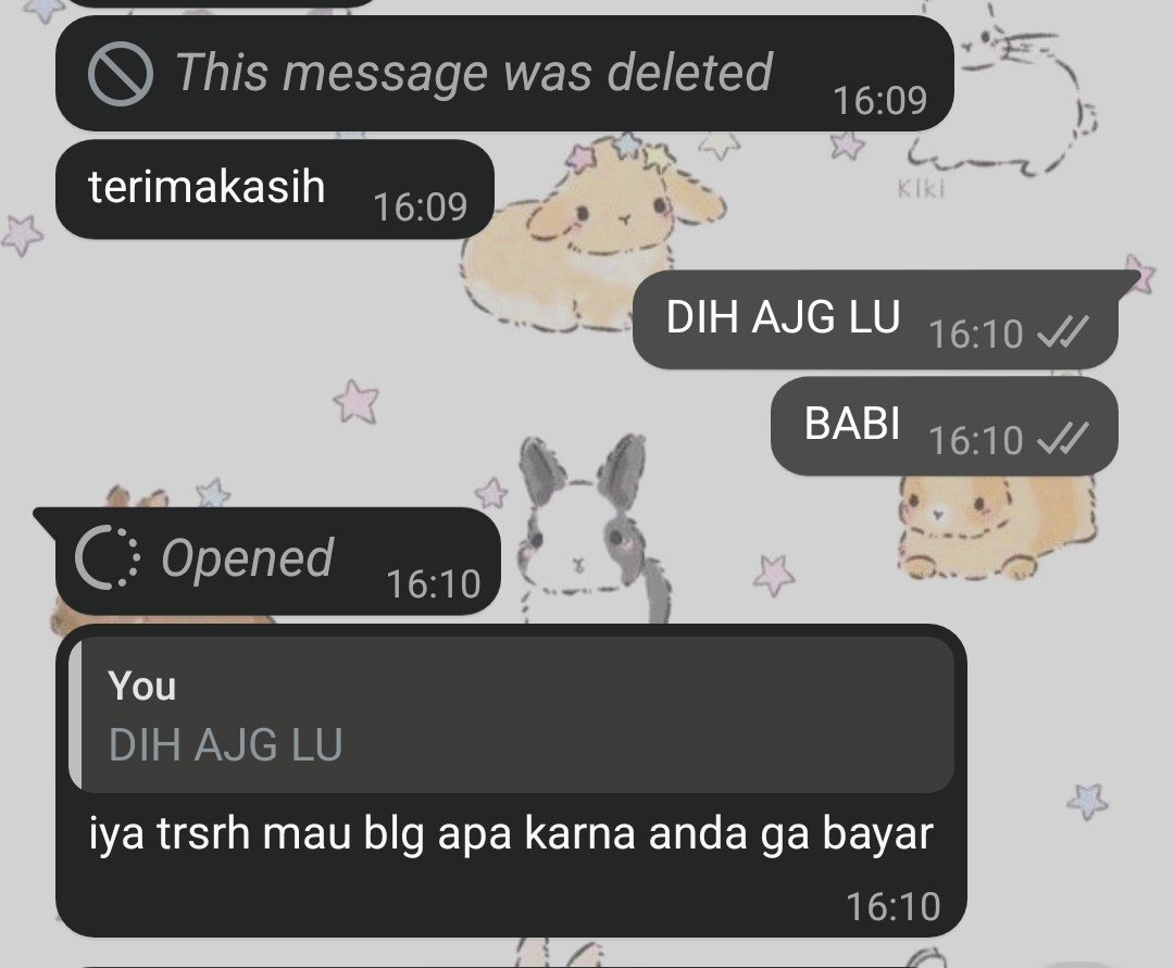 yesijualan's tweet photo. TWITTER PLS DO UR MAGIC
TOLONG KALIAN JGN ADA YG PERCAYA YA SAMA AKUN PRELOVED INI AKU HABIS KNA TIPU MANA UDH BAYAR HARGA BARANGNYA TRS DIA MINTA BUAT FOTO KTP BUAT EMBEL" KRN KATANYA BARANG IMPOR DAN GW PERCAYA PLIS DIA PUNYA FOTO KTP GW DIA NGANCEM KLO GA BAYAR LGIDIBUATPINJL https://t.co/YAWEX55aFr
