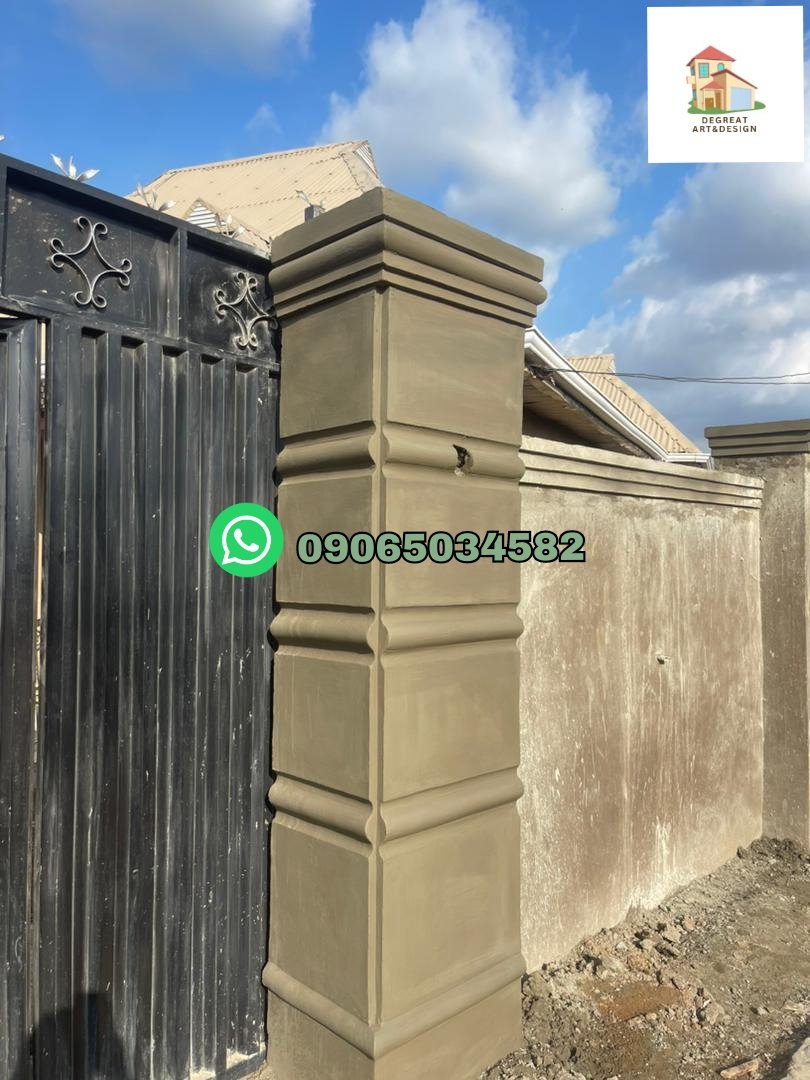 Elijahdegreat29's tweet photo. Call me for beautification of your house 
Like;
Fixing parapet design 
Window hood design 
Wall sculpture design 
Column design 
We give nothing but the best finishing.  💯 https://t.co/OURBHkiZMq