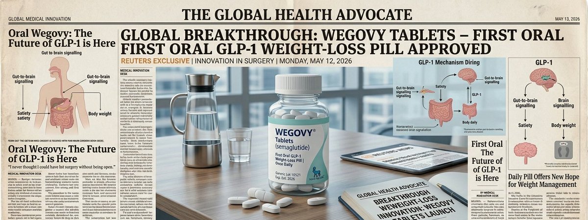 yupmedi_com's tweet photo. A new era in weight-loss treatment begins.

Wegovy® tablets offer a non-injectable option for weight management — with clinical trials showing up to 17% body weight reduction alongside diet &amp; exercise.

Visit: https://t.co/3n4Jp74fCU https://t.co/vgTKCEAKRE