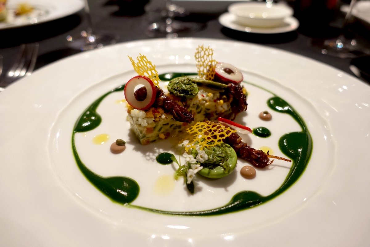 恵比寿 LA TABLE de Joel Robuchon 言わずと知れたお城のレストラン