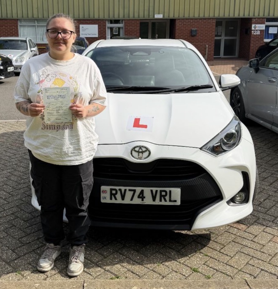 MCAS32's tweet photo. Congratulations to Nicole Smith of Hungerford on passing her driving test at the FIRST attempt this morning Tuesday 12th May 2026.

Well done Nicole📷

Nicole is the17th person to successfully pass his test with me in 2026 using my book https://t.co/czquDnEgt1 https://t.co/mR9hUM33j2