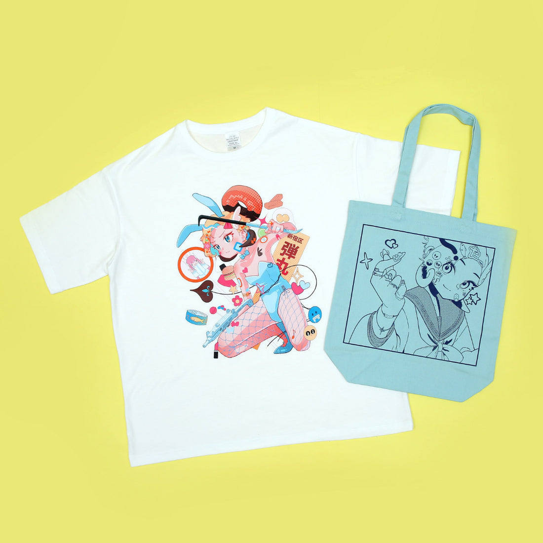 ちょっと物騒で、ちゃんとかわいい。 リリーちゃんのTシャツとトート